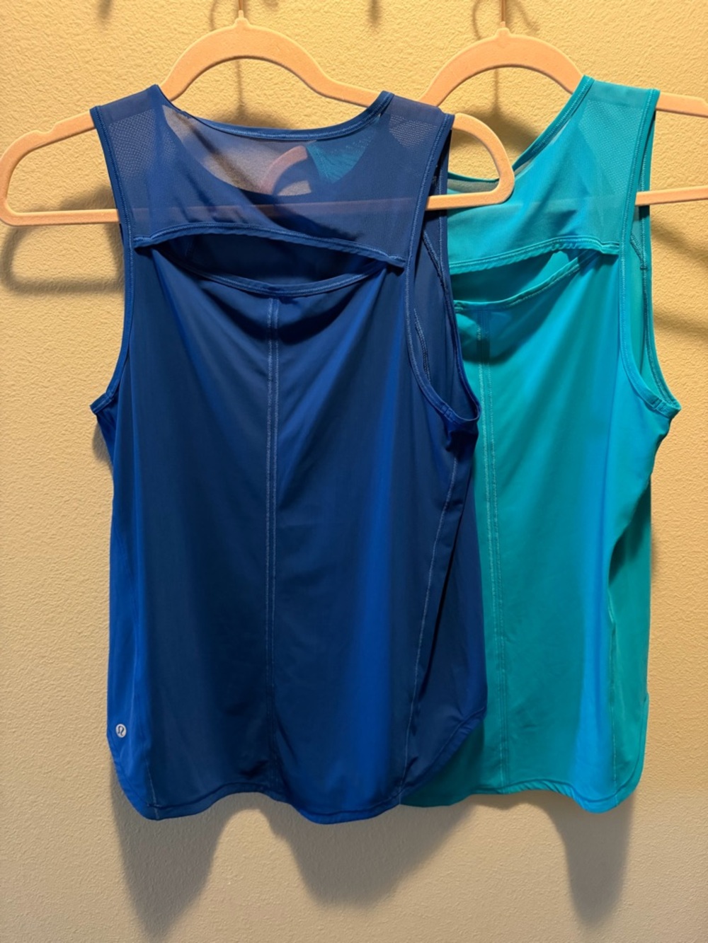 lululemon athletica sculpt Performance Tanks in Teal & Blue - Picture 4 of 5